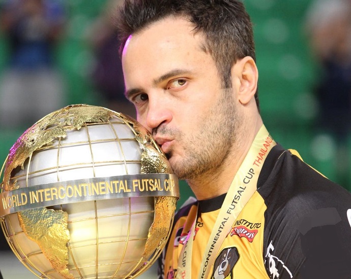 GOLAÇO: Falcão do Futsal, considerado quatro vezes o melhor do mundo , faz jogo exibição em Rio Preto