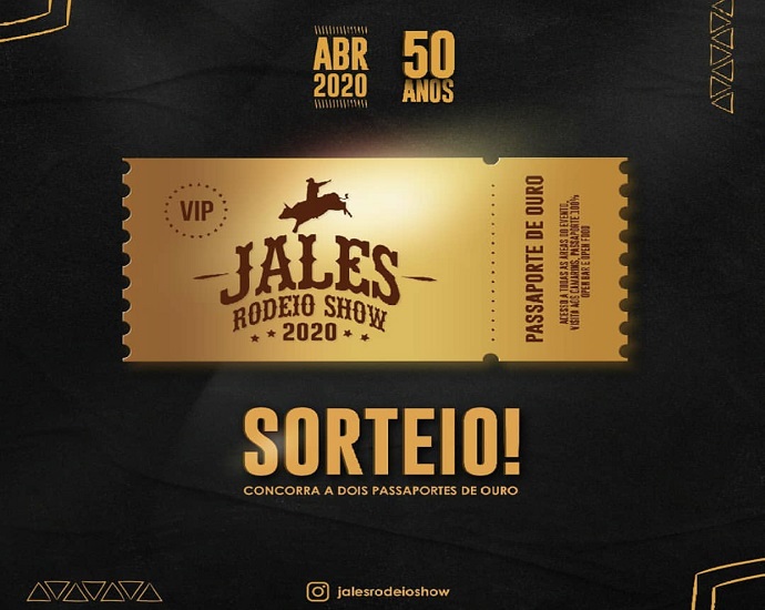 PRESENTÃO: Jales Rodeio Show vai sortear camarote open bar e open food com visita aos camarins