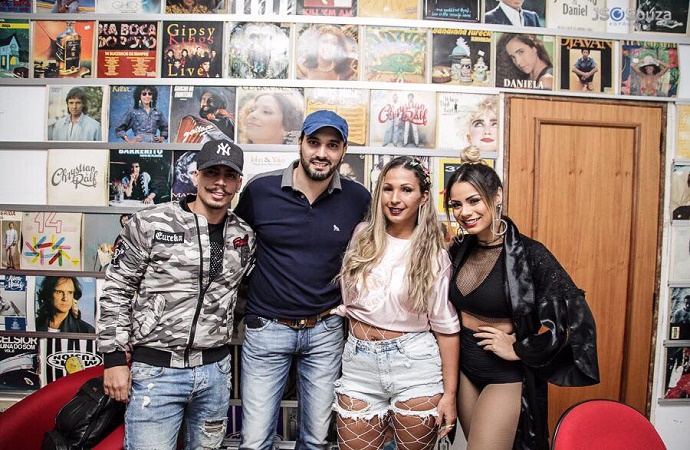 FUNK: Fabinho Kalli reúne Valesca, Lexa e Mc Menor em show da rádio Dinâmica