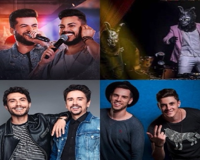 BARTOSHOW: eventos do próximo final de semana vão reunir grandes nomes do sertanejo