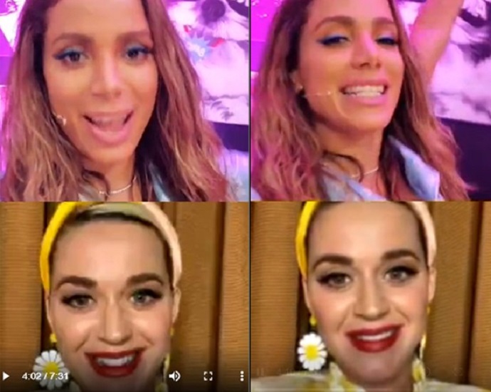 BRILHA MUITO: Anitta lacra em live que teve participação de Maluma, Katy Perry, Babu e Pablo Vittar