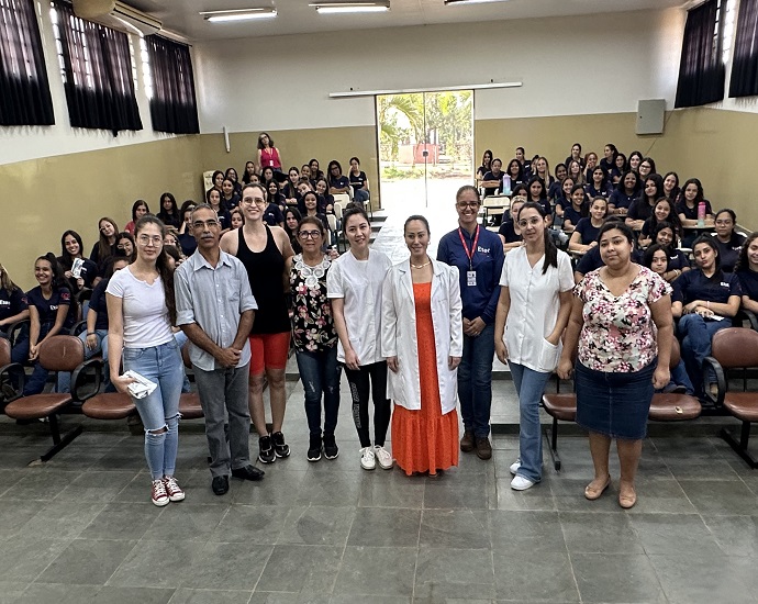 PALESTRA: Programa Saúde na Escola realiza palestra na ETEC